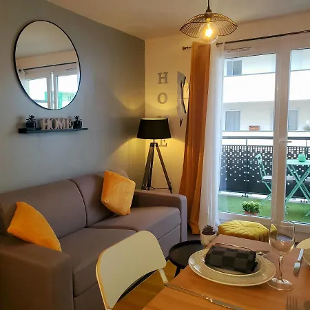 The Sunshine- Appart Cosy Proche Paris-Disney Avec Parking Prive Dans Residence Meaux Buitenkant foto