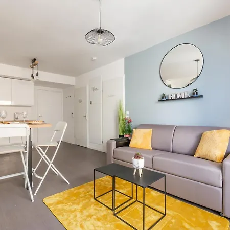 The Sunshine- Appart Cosy Proche Paris-Disney Avec Parking Prive Dans Residence Meaux Buitenkant foto